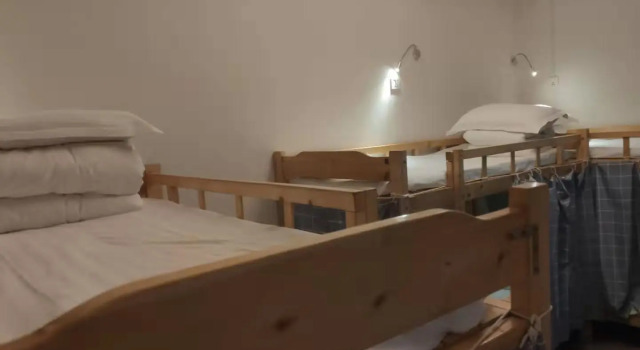Кровать в общем номере Harbin Hash International Youth Hostel Harbin West Station