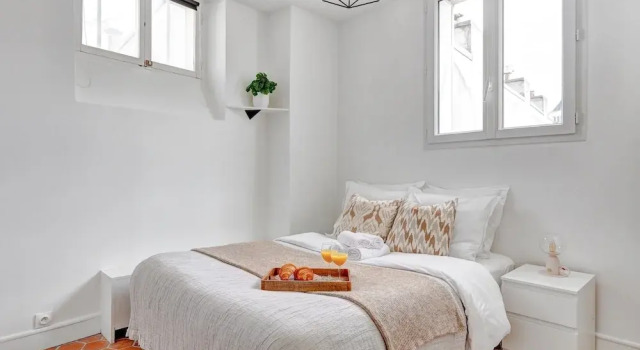 Bright 1BR Bastille Getaway - 4 Guests, Забронировать Апартаменты/квартира Париж Иль-де-Франс, рядом с Бреге – Сабен