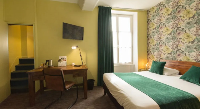 Номер Standard Logis Hôtel Le Vert Galant