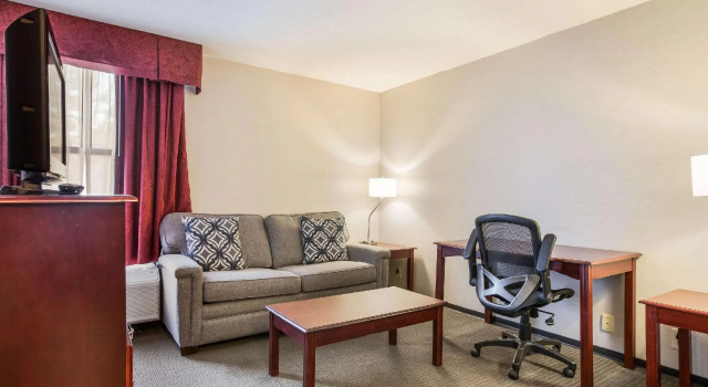 Четырёхместный люкс Clarion Inn & Suites Grand Rapids Airport