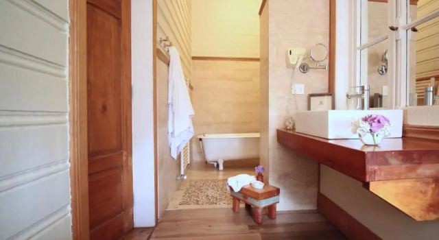 Кровать в общем номере Hotel Boutique Casa Werner