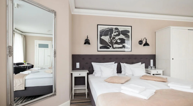 Двухместный номер Standard с балконом Villa Astra Baltica