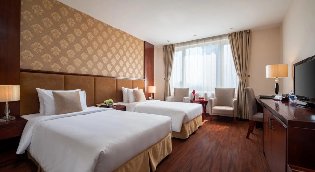 Номер Superior с видом на город Nesta Hanoi Hotel
