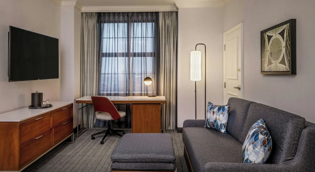 Люкс Courtyard by Marriott Boston Downtown