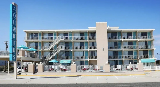 Aquarius Oceanfront Inn, Забронировать Отель Вайлдвуд The Wildwoods