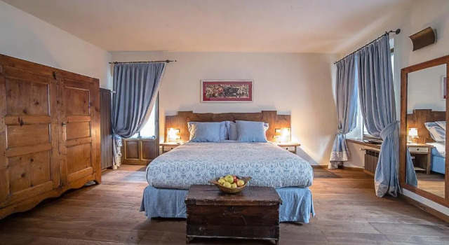 Двухместный номер Deluxe с балконом Domus Antica Aosta
