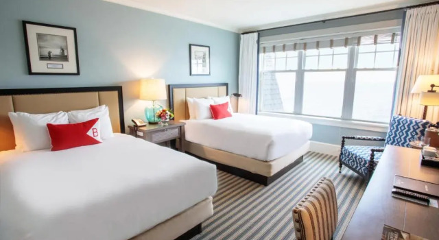 Четырёхместный номер Standard oceanfront Beauport Hotel Gloucester