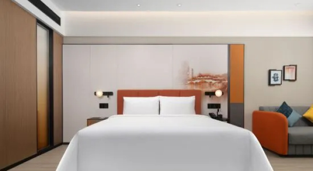 Двухместный номер Deluxe Hampton by Hilton Chengdu Jiuyanqiao Dongda Road