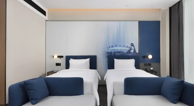 Двухместный номер Superior c 1 комнатой с видом на город Hampton by Hilton Dongguan Liaobu Songshan Lake Avenue