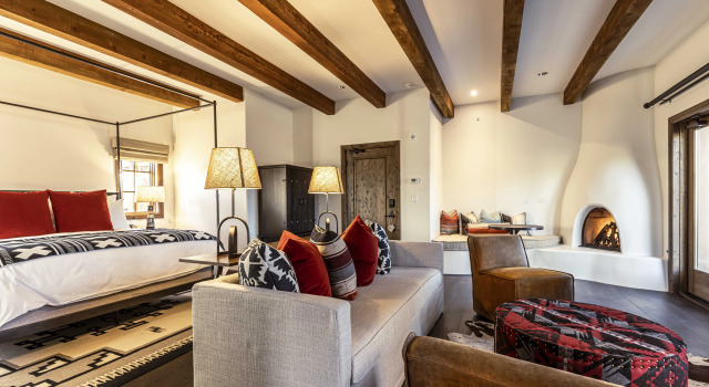 Двухместный полулюкс с красивым видом из окна Bishop's Lodge, Auberge Collection