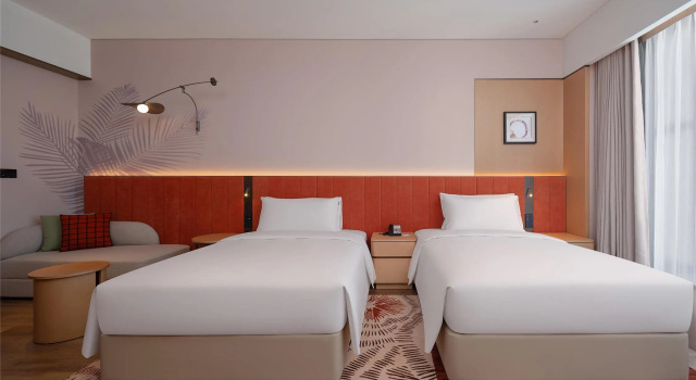 Двухместный номер Deluxe Hilton Garden Inn Xining Chengdong