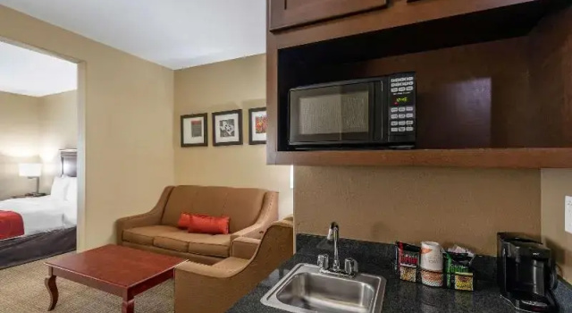 Двухместный люкс с балконом Comfort Suites Ennis