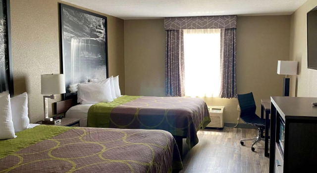 Четырёхместный номер Standard Super 8 by Wyndham Harker Heights Killeen - Fort Cavazos