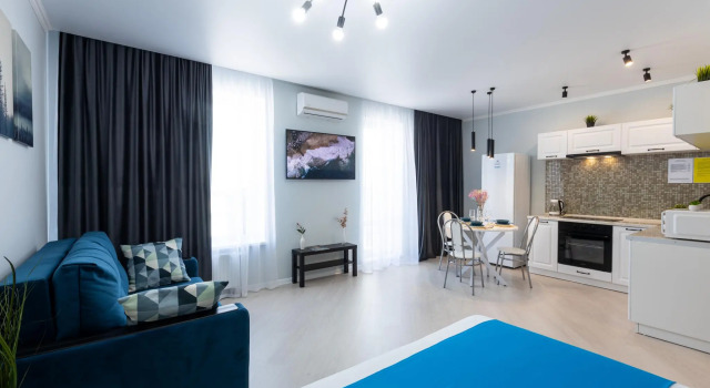 Sutki Ufa on Parkhomenko Street, Rezervovat Apartmán Hotely v Bashkortostan s parkováním, Parkování