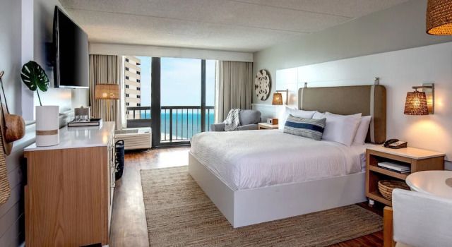 Двухместный номер Standard с балконом Ashore Oceanfront Hotel, Ocean City, a Tribute Portfolio Hotel