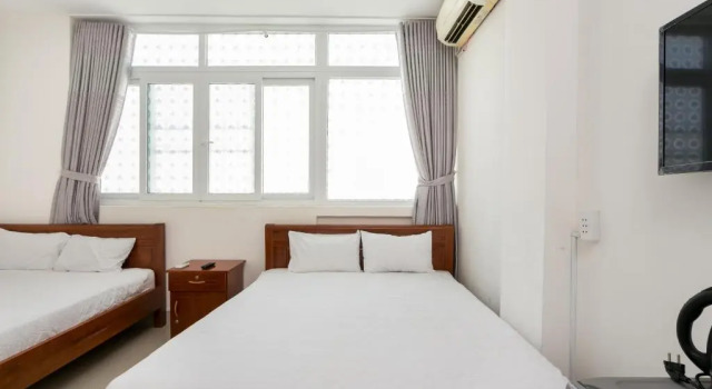 Кровать в общем номере Star Hotel