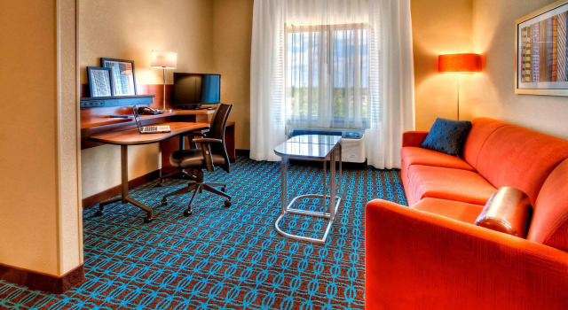 Двухместная студия Fairfield Inn and Suites Oklahoma City Yukon