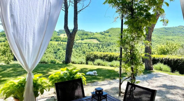 Коттедж La Panoramica Gubbio - Maison de Charme - Casette e appartamenti self catering per vacanze meravigliose!