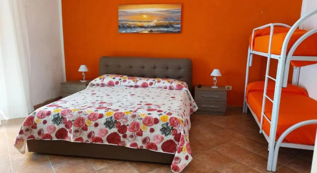 Четырёхместный номер Standard с видом на море b&b Don Peppe - Don Ilario