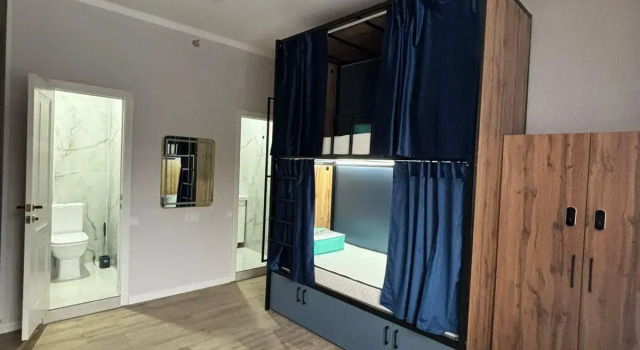 Seng i sovesal (sovesal til mænd) Kazakhstan Hostel