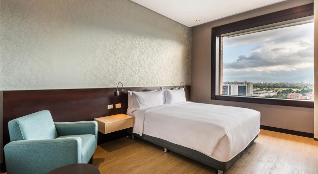 Двухместный номер Executive Hilton DoubleTree Bogotá Salitre AR