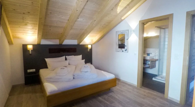 Апартаменты Comfort с 2 комнатами с балконом и с видом на горы Collina Hotel Garni