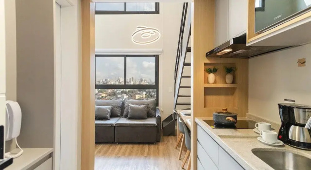 Апартаменты Haus Mitre Platô Ipiranga - Studios por temporada