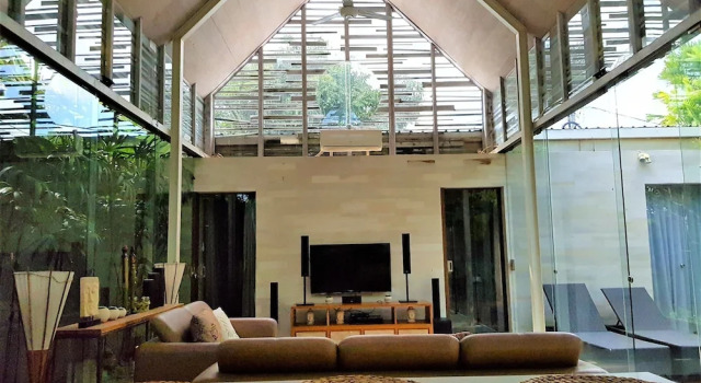 Семейная вилла с 3 комнатами с красивым видом из окна Allu Villa Canggu