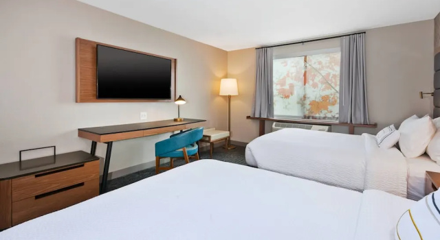 Четырёхместный номер Standard Fairfield Inn & Suites by Marriott Kalamazoo