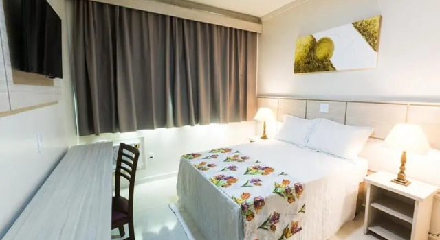 Двухместный номер Luxury Hotel Golden Park Sorocaba & Convenções by Nacional Inn