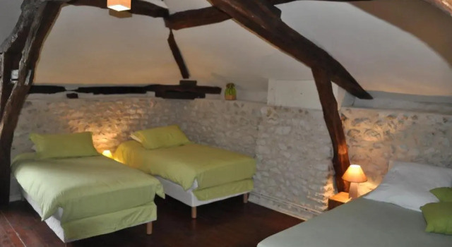 Номер Standard Chambres dHôtes La Grange Au Bois