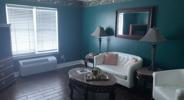 Люкс Deluxe c 1 комнатой с видом на реку French Quarter Inn