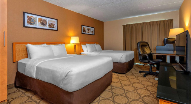 Четырёхместный номер Standard Цокольный этаж Comfort Inn Hamilton - Stoney Creek