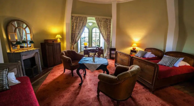 Четырёхместный номер Standard Château de la Flocellière