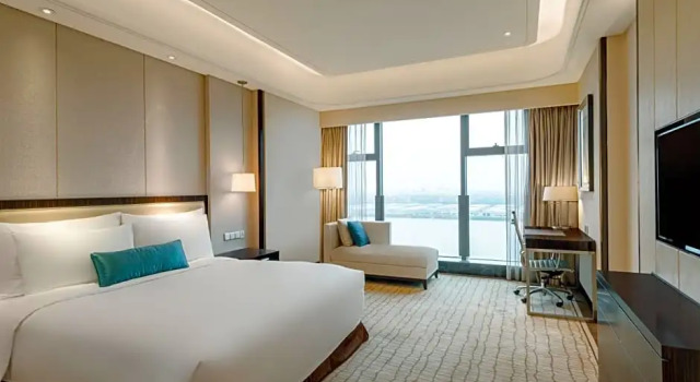 Двухместный номер с видом на реку Junluxe Hotel Guangzhou Zengcheng