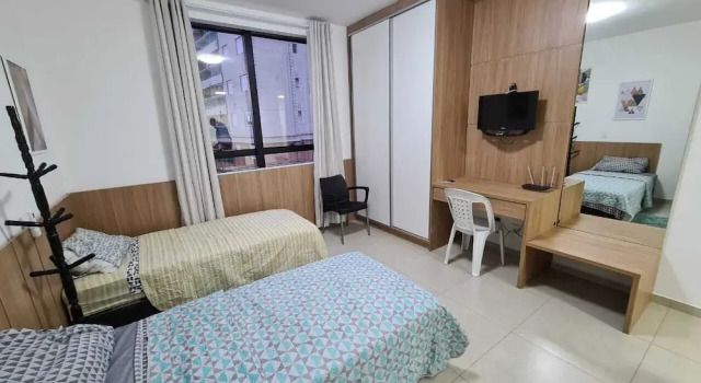 Edificio Selenita Loft e Duplex, Забронировать Апарт-отель Отели Баруэри с бассейном, Бассейн