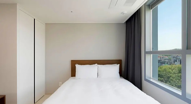 Двухместный номер Superior с видом на город Donghae Oceancity Residence Hotel