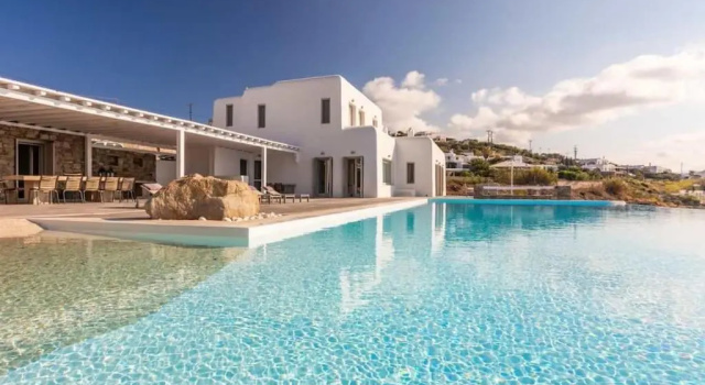 Вилла Villa Aliki  Panoramic view  Mykonos