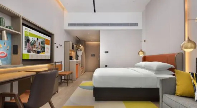 Люкс с видом на сад Hilton Guangzhou Huangpu Science City