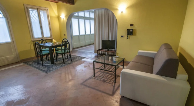 Студия с видом на сад B&B Un mondo a Colori
