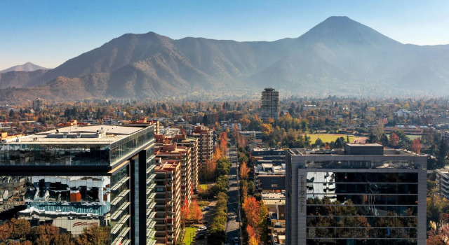 Двухместный номер Standard с видом на город Courtyard by Marriott Santiago Las Condes