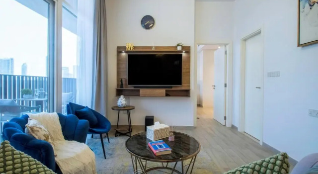 Manzil-1BR Apt with Pool in JVC
