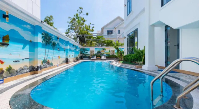 Вилла Hoàng My Villa C2-52 Free Hồ bơi, Bida, Karaoke, Thang máy