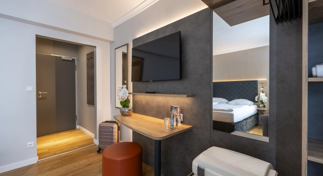 Двухместный номер Comfort PLAZA INN Rieker Stuttgart Hauptbahnhof