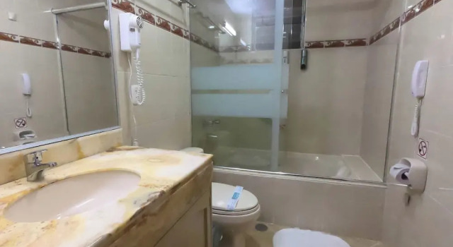 Habitación cuádruple Clásica 1 dormitorio Casona Plaza Hotel Puno