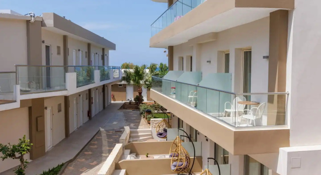 Номер Superior с видом на сад Malia Bay Beach Hotel & Bungalows