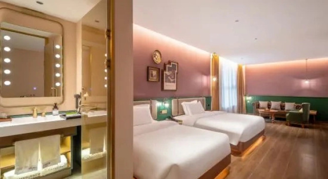 Люкс James Joyce Coffetel Hotel Beijing Academy of Sciences Cancer Hospital Panjiayuan Subway Station