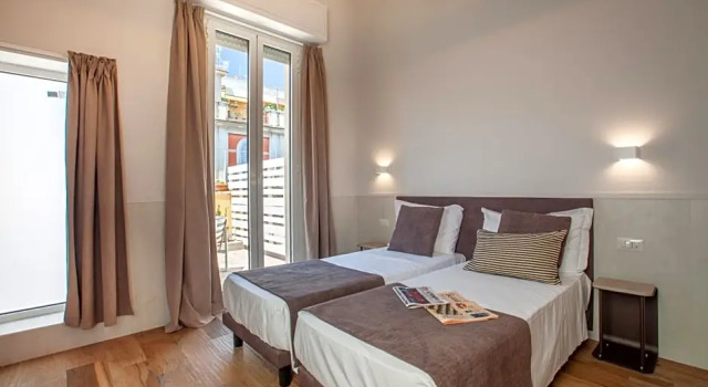Двухместный номер Standard с красивым видом из окна Residenza Cavallini