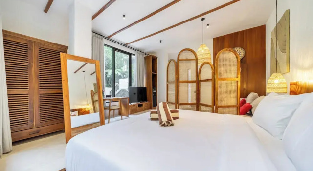 Двухместная студия с видом на сад Sacred Jungle by EVDEkimi - Stylish Jungle Retreat with Apartments & Villas with Kitchens, Pools and Concierge Service in Ubud