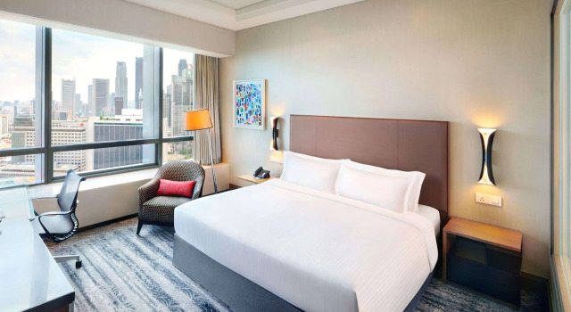 Deluxe double chambre Carlton City Hotel Singapore